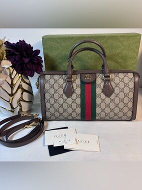 Gucci Ophidia Boston Bag